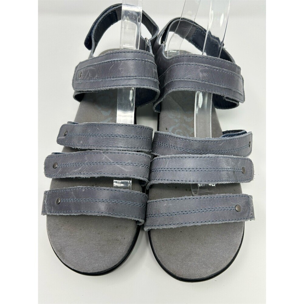 Propét Aurora Strappy Slingback Comfort Sandals Gray Blue Size 10.5 XX(4E) - Picture 6 of 13
